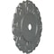 Ekena Millwork Angel Ceiling Medallion (Fits Canopies up to 15 3/4"), 32 1/4"OD x 3 5/8"ID x 1 1/8"P, Platinum CM32ANPLS - alternate 2